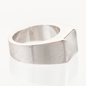 Anillo Cartier Pierre de Lune Oro Blanco 18k - imagen 2