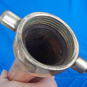 Lanza de Manguera de Incendio Antigua Merryweather & Sons Cobre y Bronce - imagen 7