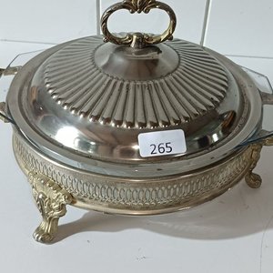 Fuente Marinex con Soporte y Tapa Bañada en Plata - imagen 7