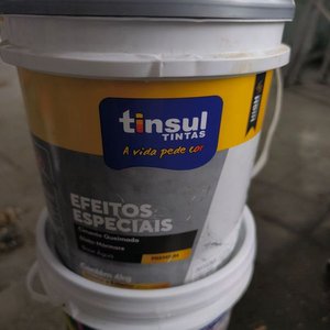 Tres Baldes de Pintura y Revestimiento Tinsul y Nilse - imagen 2