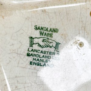 Centro de Loza Cuadrangular Estilo Casas Inglesas - Sandland Ware - imagen 4