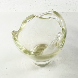 Centro de Mesa Irregular en Cristal Hialino Transparente - 20 cm - imagen 2
