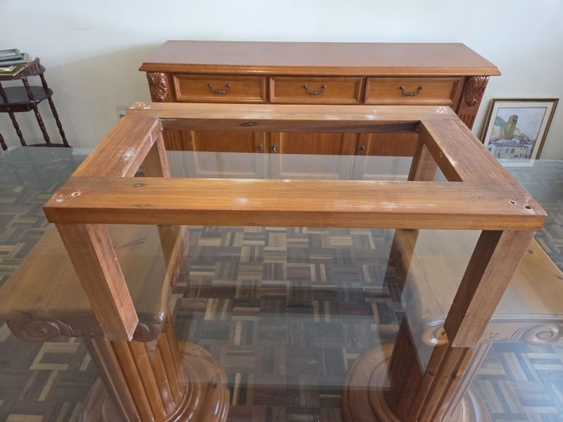 Mesa ratona con tapa de mármol - imagen 4
