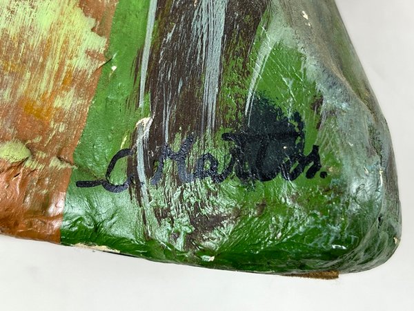 Cecilia Mattos - Candombe en Papel mache y oleo - imagen 2