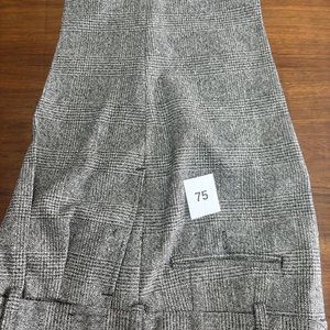 Pantalón de Vestir Gris a Cuadros Talle 46 - imagen 2