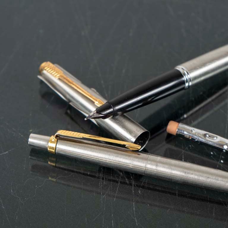 Lapicera y pluma Parker, con detalles - imagen 2