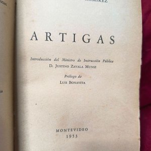 Libro "Artigas" de Carlos María Ramírez, Colección Clásicos Uruguayos Vol. I (1953) - imagen 3