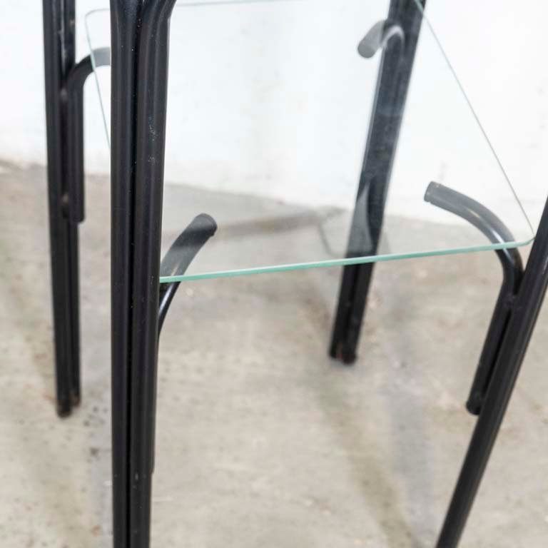 Mesa de sala en metal con vidrio - imagen 3