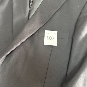 Saco Negro Talle 52 Nuevo - imagen 2