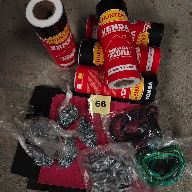 Venta de Vendas Asfálticas Autoadhesivas y Tornillos Surtidos Marca Hunter