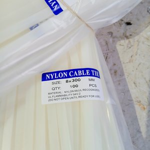Pack de 500 Precintos Plásticos Nylon Cable Tie 8x300 mm - imagen 4