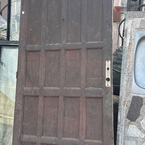 Lote anterior: Puerta Antigua de Madera con Vidrio
