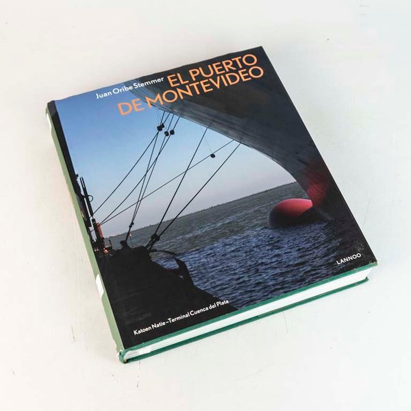 Libro "El Puerto de Montevideo" por Juan Oribe Stemmer, Tapa Dura con Sobrecubierta - imagen 1