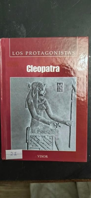 Biografía Cleopatra por Raúl Alberto García - Colección Los Protagonistas