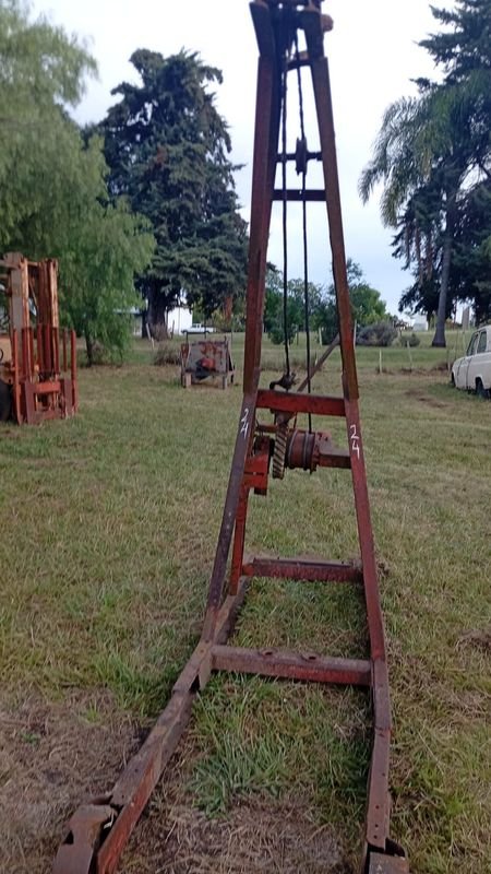 Guinche levanta motor para agricultura - imagen 4