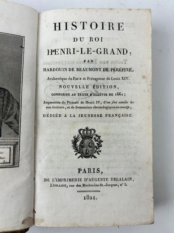Historia del rey Enrique el Grande, por Hardouin de Péréfixe, obra histórica - imagen 2