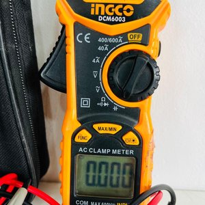 Pinza Amperimétrica Digital Ingco DCM6003 - imagen 2