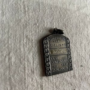 Medalla de Plata Campeonato de Ciclismo 1930 - DASSORI - imagen 3