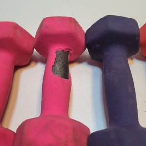 Set de 6 Mancuernas de 3kg para Entrenamiento - imagen 3