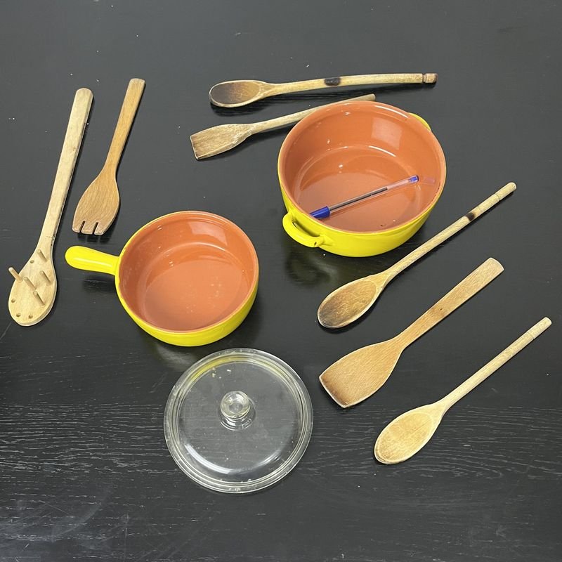 Lote anterior: Utensilios de cocina en cerámica y madera