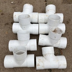 8 Conectores PVC Tipo T Ramat Tigre - imagen 1