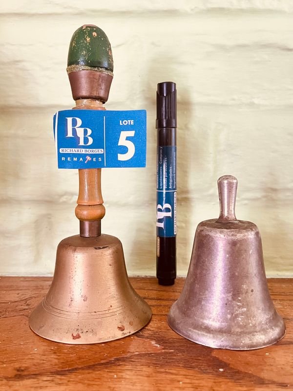 2 CAMPANAS Y ADORNO COLGANTE - imagen 4