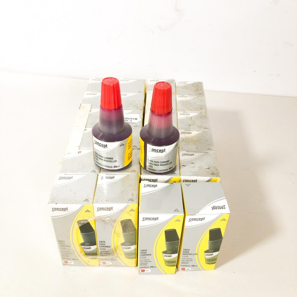 Veinticuatro Tintas Concept para Matasellos, 40ml Cada Una