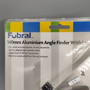 Escuadra Triangular Fobral de Aluminio con Nivel Láser y Escala - imagen 2