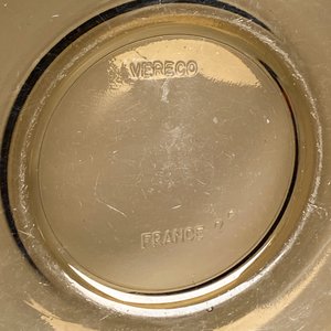 Set de Vidrio Francés "Vereco" para Té y Café: Tazas, Pocillos y Platitos - imagen 5