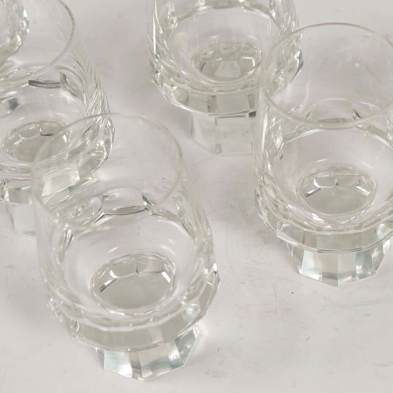 Copas de cristal facetado para seis personas - imagen 2