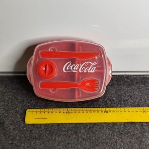Lote anterior: Lanchera Coca-Cola Roja con Cubiertos y Recipiente