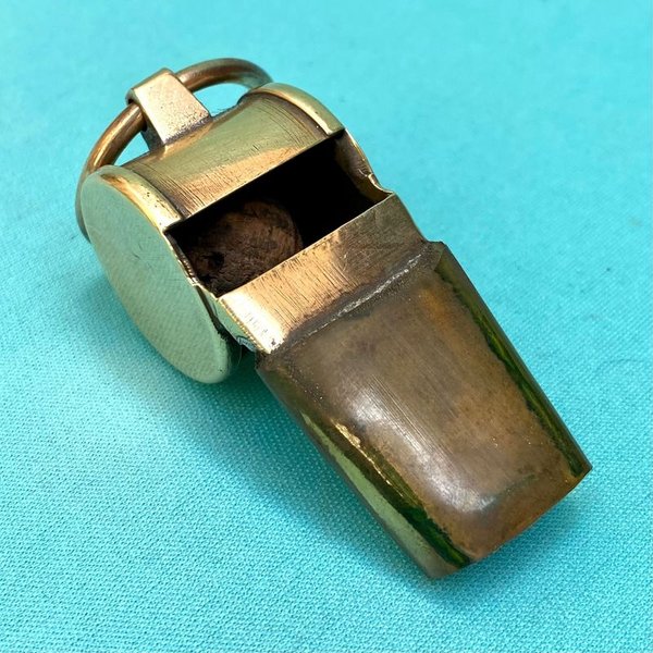 Antiguo silbato de policía y militar, Coleccionable - imagen 3