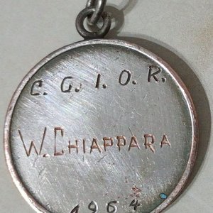 Medalla Deportiva Básquetbol Casa Tammaro 1964 - imagen 2