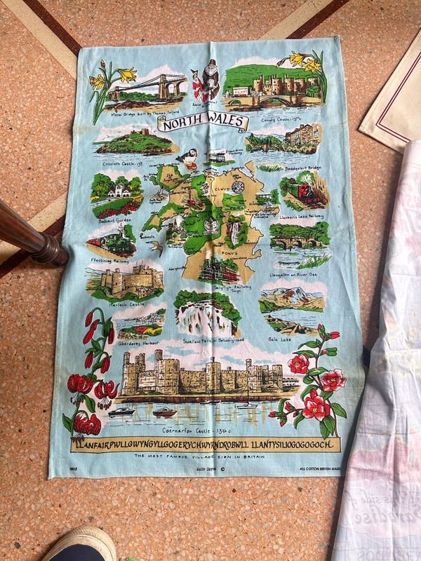 Lote de repasadores antiguos: Colección de utensilios vintage - imagen 6