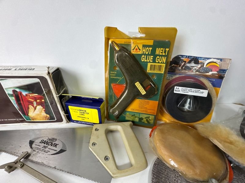 Lote de herramientas y materiales nuevos - imagen 11