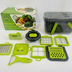 Lote anterior: Picador Cortador Multifunción de Verduras y Frutas - 22 Piezas
