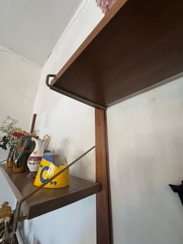Estantería de madera desarmable con decoración - imagen 5