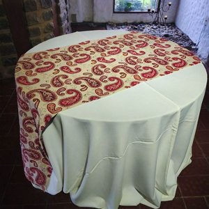13 Senderos de Mesa Estampados Cachemir - 2.50 x 0.70 m - imagen 1