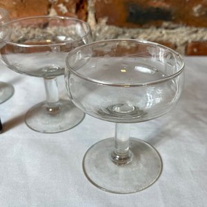 Juego de 6 Copas de Cristal Talladas al Ácido - imagen 7