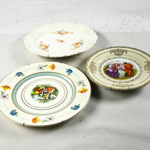 Tres platos, llanos ingleses y para postre noritake - imagen 1