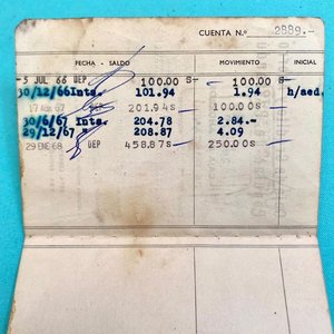 Antiguas Libretas Bancarias: Banco de la República y Caja de Crédito de Paysandú - imagen 4