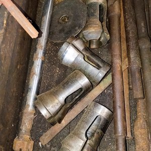 Cajón de Madera con Mechas, Boquillas y Mandril para Taladro - imagen 4