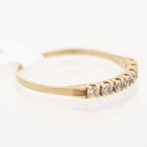 Anillo Sin Fin de Oro 18k con Brillantes - imagen 2