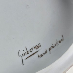 Joyero Ovalado de Porcelana Pintado a Mano Guibernau - imagen 6