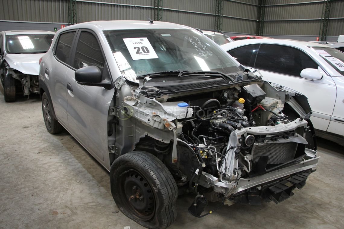 Renault Kwid 2020 Gris Plata - Vehículo para repuestos o desarme