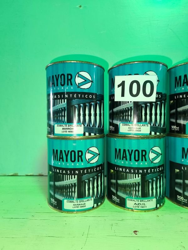6 latas de esmalte brilhante 900ml - imagen 2