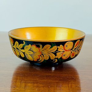 Set de 3 Piezas de Madera Decoradas con Relieve y Motivos Florales - imagen 5