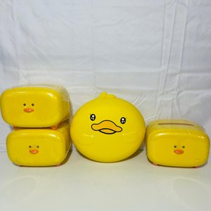 Set de Lonchera y Servilleteros Infantiles Diseño Pato Amarillo - imagen 3