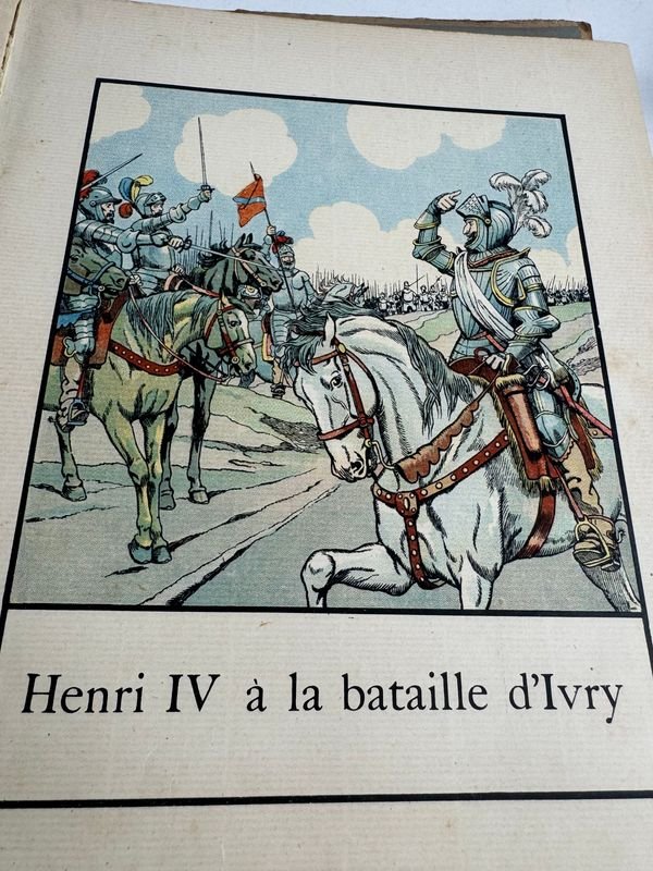 Libro de Historia de Francia, Ilustrado por Job, 1930 - imagen 4