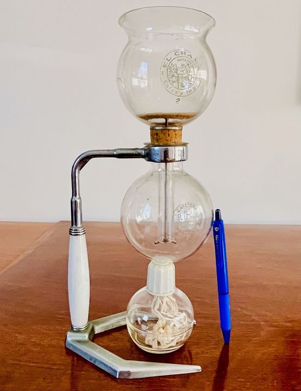 Cafetera Vintage de Bola "El Chaltén" - Estilo Sifón